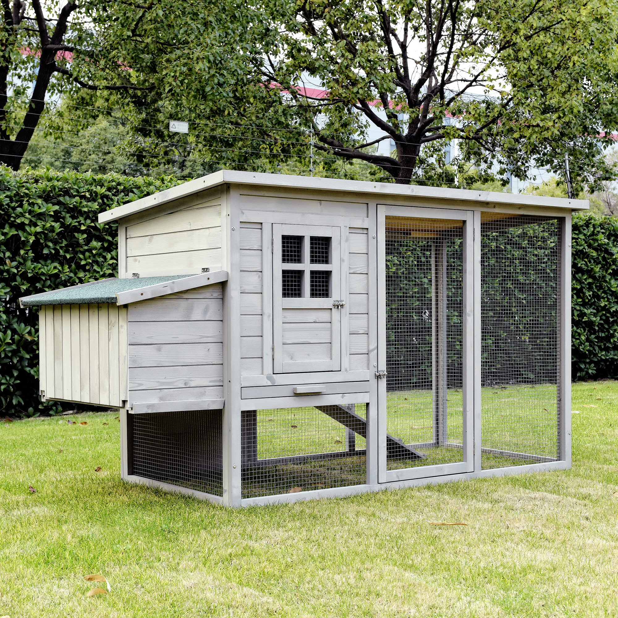 Wooden Chicken Coop 4302VN045