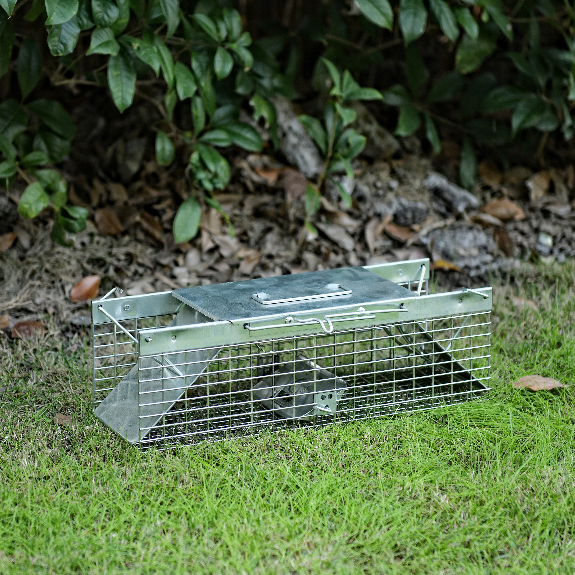 17" 2-Doors Live Animal Cage Trap