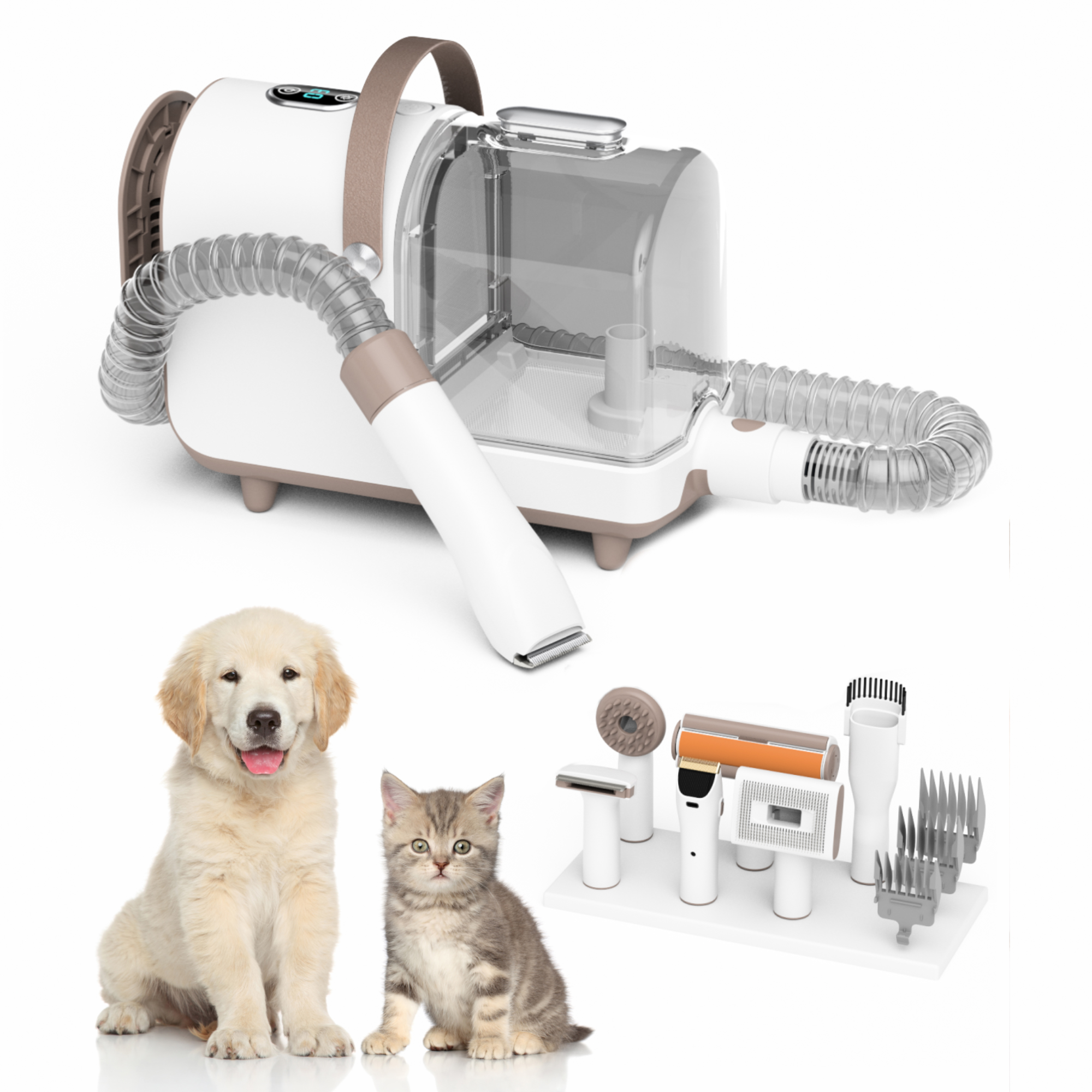 6in1 Pet Grooming Kit Vacuum Cleaner-2.5L