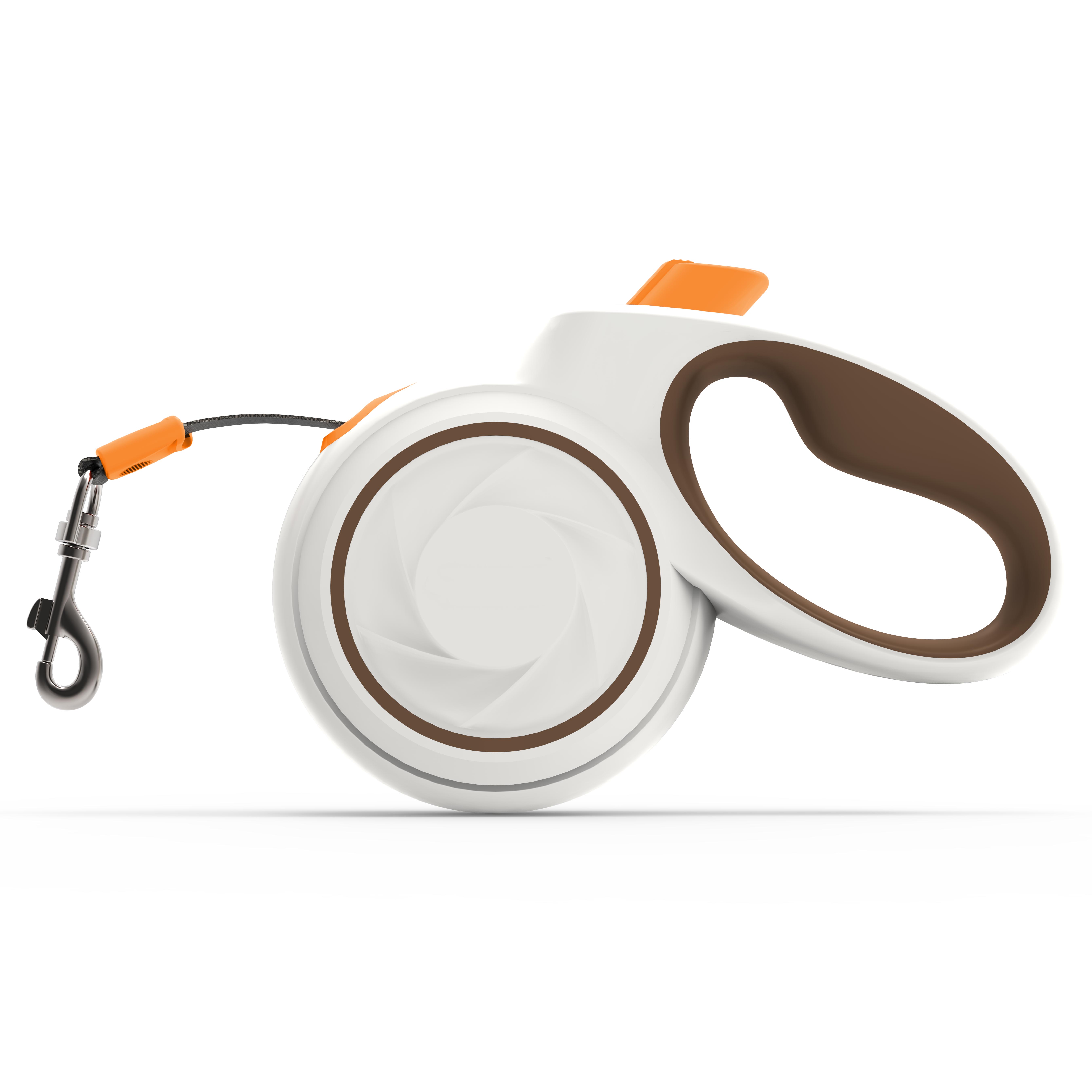 16ft(5m) Retractable dog leash with reflective tape